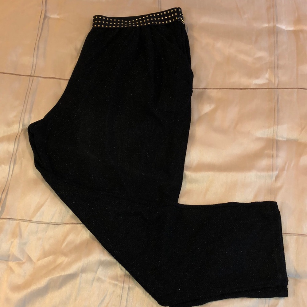 Sparkly Black Stretchy Dress Pants!